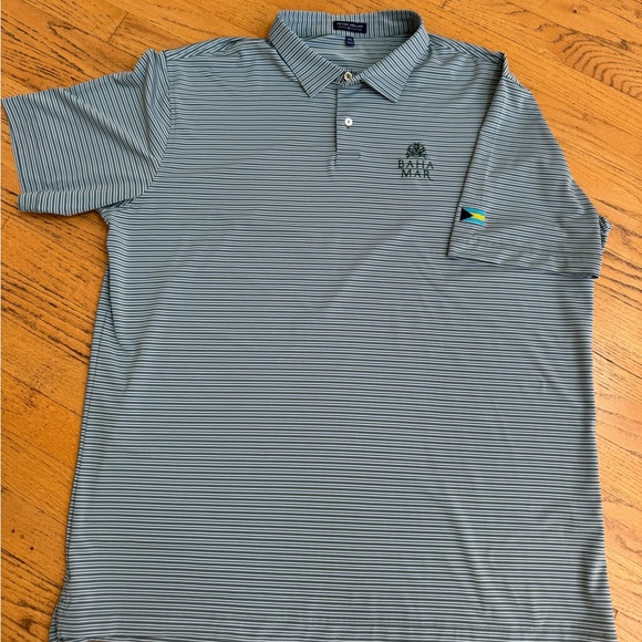 Peter Millar Striped Polo Shirt - Picture 2 of 4